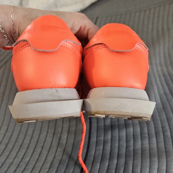 Saucony Women's Bright Orange Sneakers - Picture 6 of 9